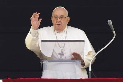 “Notre coeur, ce soir, est à Bethléem”: le message du pape François lors de la messe de Noël