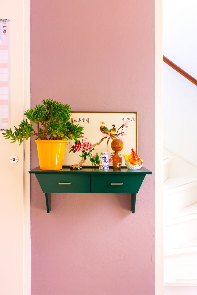 Marlous Snijder heeft ook elementen chinoiserie in haar eigen huis.