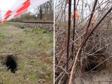 ProRail start herstel door dassenburcht gestremd spoor Esch, mogelijk snel weer treinen