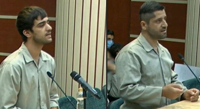 De twee jonge demonstranten Mohammad Mahdi Karami en Seyyed Mohammad Hosseini werden dit jaar geëxecuteerd in Iran.