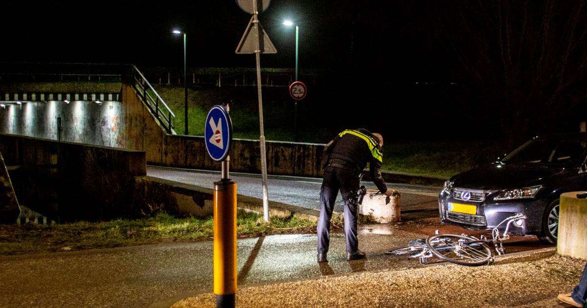Fietser (28) raakt gewond bij aanrijding in Dordrecht.