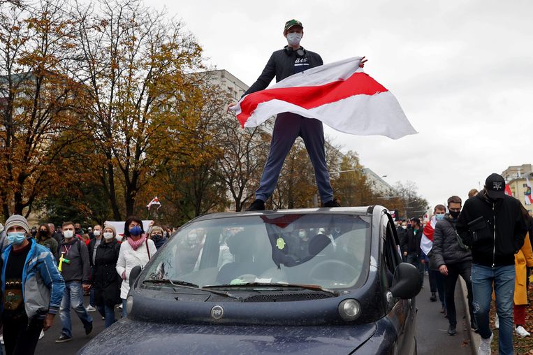 Wit Russen In Belgie Het Regime In Wit Rusland Is Ten Dode Opgeschreven De Morgen