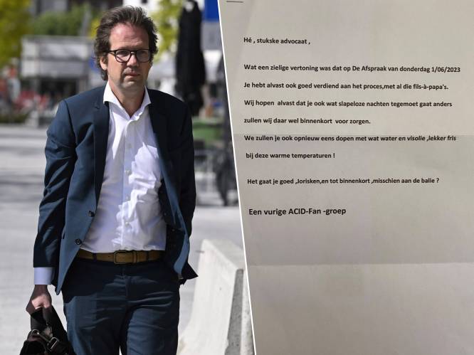 Advocaat van Reuzegommer krijgt dreigbrief in de bus: “We zullen je ook eens dopen met visolie”