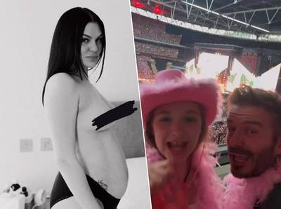 CELEB 24/7. Jessie J geeft zich bloot en David Beckham nam dochter Harper mee naar concert van Harry Styles