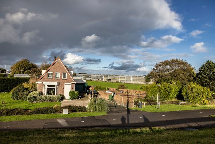 Zijdijk, de omgeving waar een woonpark voor arbeidsmigranten moet komen.
