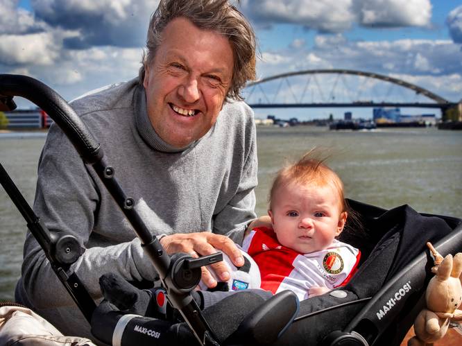Mister Feyenoord (68) wéér vader: ‘Liv eerder lid van Kameraadjes dan dat ik aangifte van geboorte deed’
