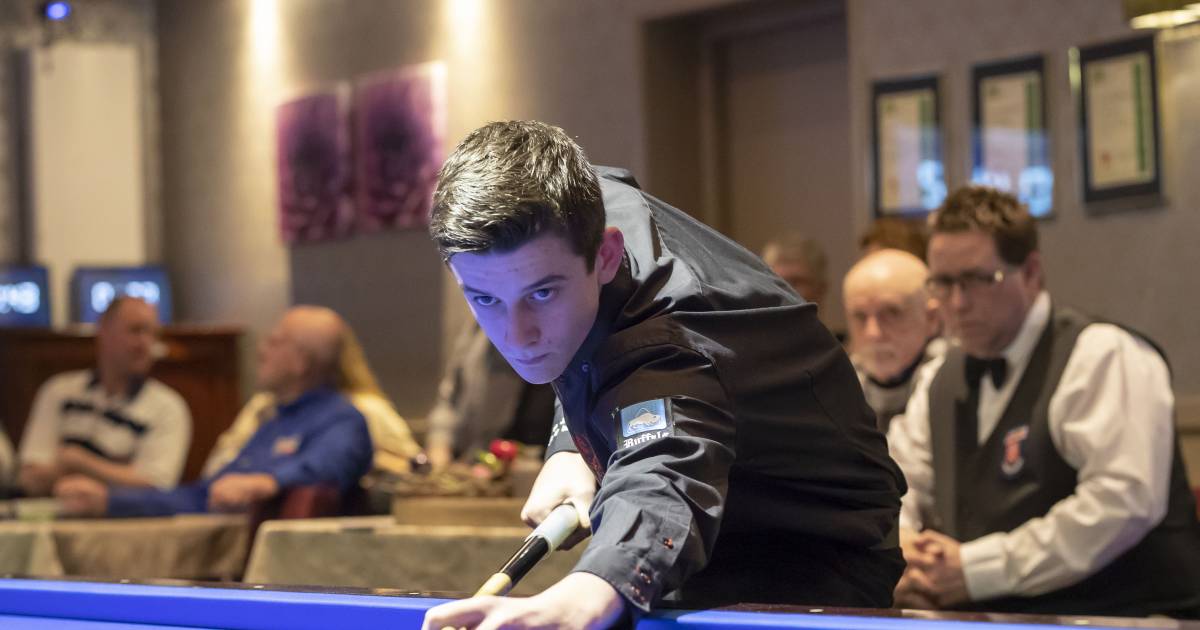 Joris van 't Zelfden (19) zet alles op doorbraak in het driebanden