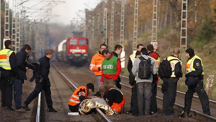 Des activistes anti-nucléaire délogés par la police en Allemagne.