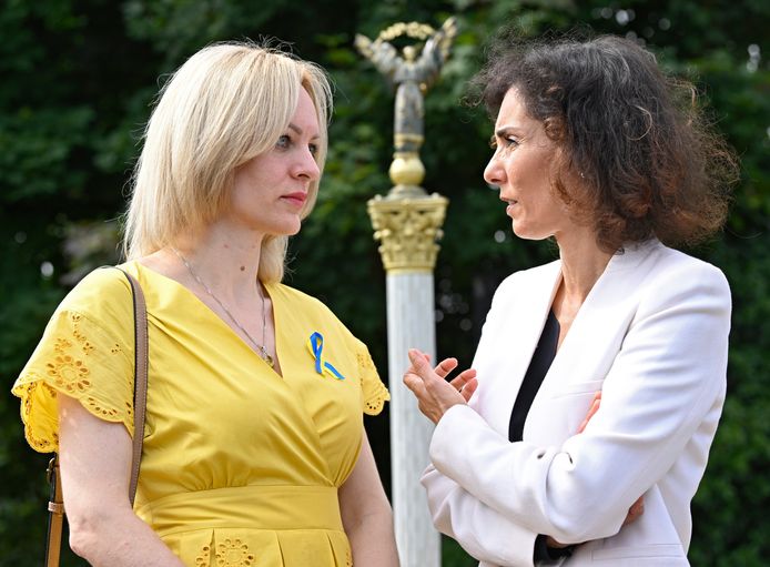 Eerder deze week opende Lahbib samen met de Oekraïense zaakgelastigde Natalia Anoshyna in ons land een maquette van het Maidan-plein in Mini-Europa.