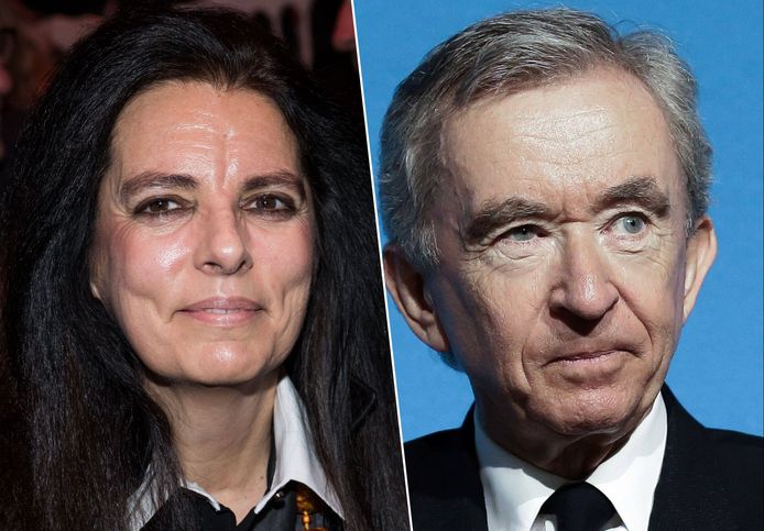 Françoise Bettencourt Meyers en  Bernard Arnault zijn de rijkste man en de rijkste vrouw ter wereld