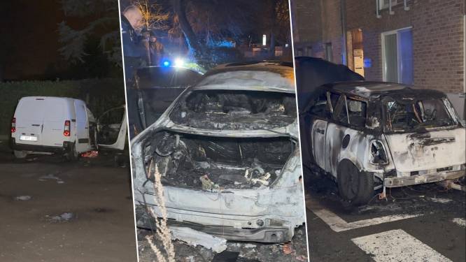 Drie wagens in brand gestoken in Torhout: politie op zoek naar brandstichters