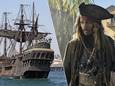 Johnny Depp als Jack Sparrow in  ‘Pirates of the Caribbean’