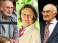 Tom Debaillie, Roseline Debaillie en rechts haar vermoorde vader, dokter Frans Debaillie.
