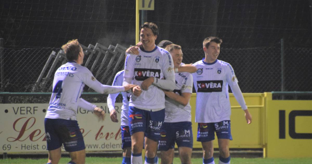 KSK Heist blijft met 20 op 24 op een gigantische wolk voetballen na een
