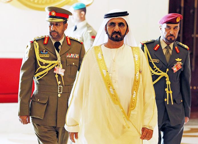 Sjeik Mohammed bin Rashid al-Maktoum van Dubai.