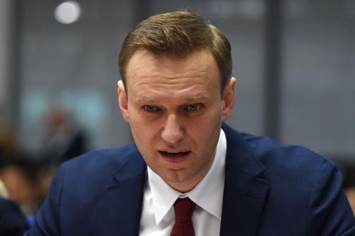 De Russische oppositieleider Alexei Navalny