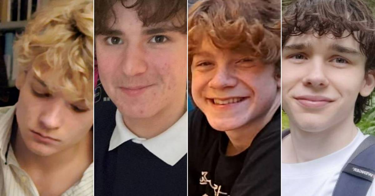 Four teenagers were found dead in a car accident after going camping in Wales |  outside