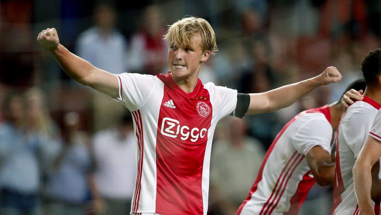 briefpapier directory Bengelen Kasper Dolberg maakt indruk bij Ajax | Het Parool