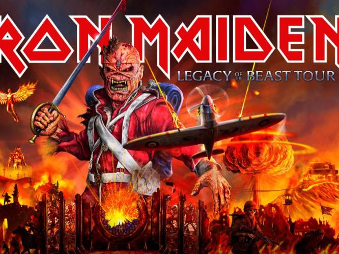 Iron Maiden wordt headliner op 25ste editie van Graspop