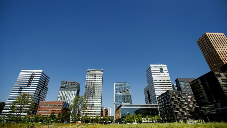 Kantoren in zakendistrict de Zuidas. Beeld anp