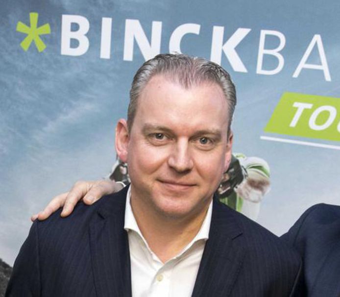 De Belg Vincent Germyns, CEO van Binckbank, heeft aan het personeel zijn excuses overgemaakt.