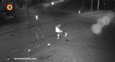 Fietser verdacht van explosie in Nieuwkuijk, politie deelt nieuwe beelden