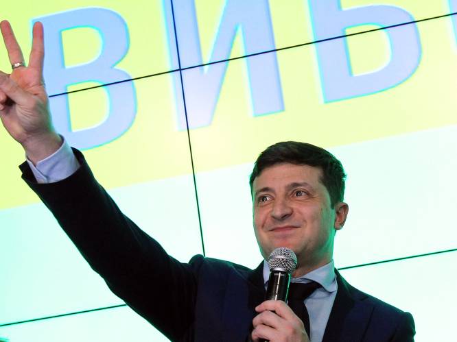 Gedoodverfde winnaar van Oekraïense presidentsverkiezingen is een acteur