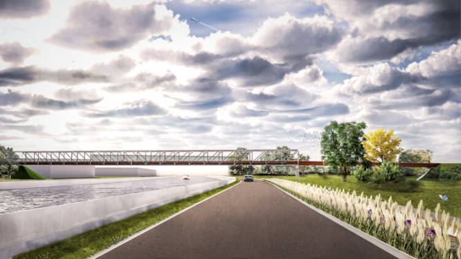 Bouw van belangrijke fietsbrug tussen Wondelgem en Evergem loopt vertraging op