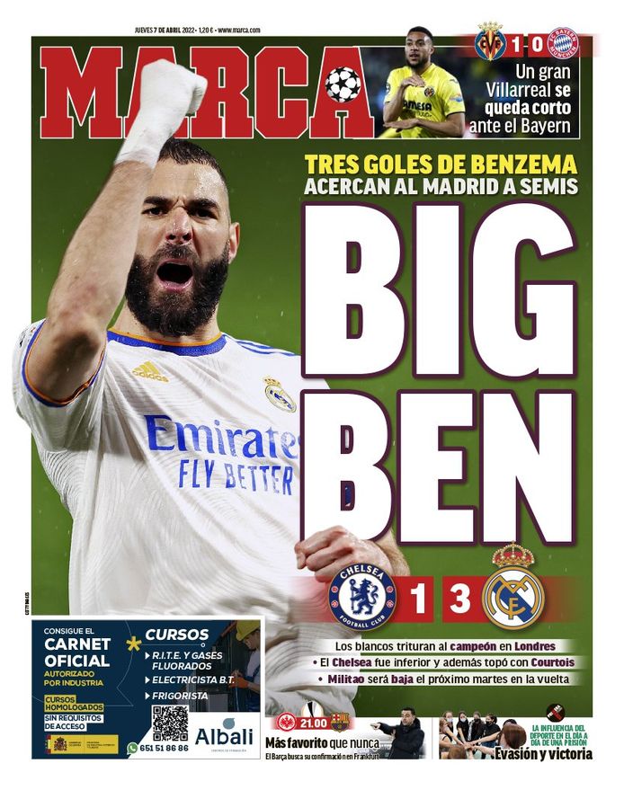 De cover van MARCA.