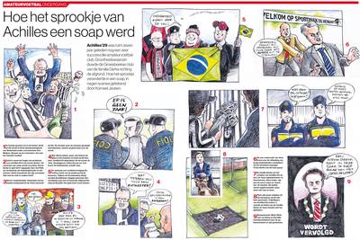 De soap rond Achilles'29 uitgelegd in een filmpje en elf tekeningen