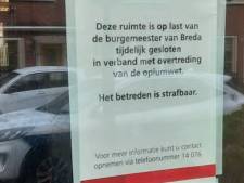 Politie sluit twee woningen vanwege drugs, op last van burgemeester Breda