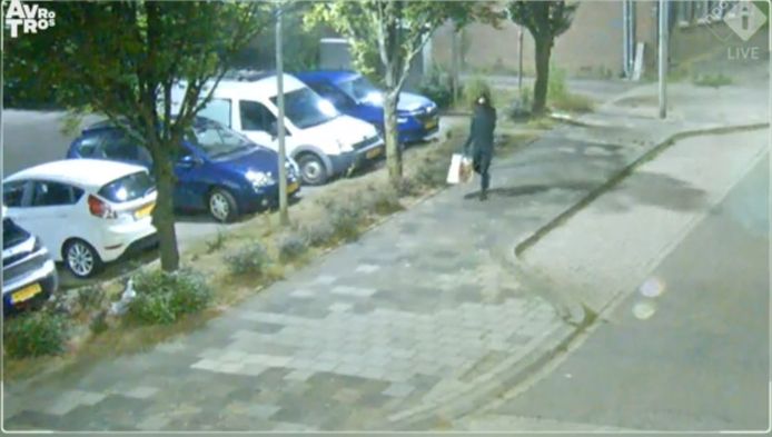 Te zien was hoe hij de verdachte auto een heel eind van de plek waar het explosief werd neergelegd, parkeerde. Vervolgens met een tas van supermarkt Lidl 'aan de wandel ging’ om daarna een lang snoer uit te rollen en een explosief neer te leggen.