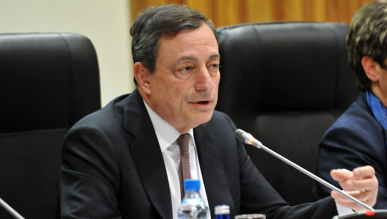 ECB-directeur Mario Draghi Beeld afp