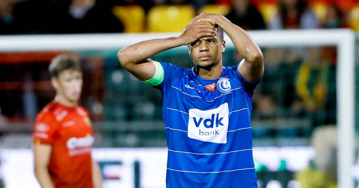 Kv Oostende Floors Aa Gent And Takes The Lead Buffalos Are Left Behind With 1 In 9 Jupiler Pro League Archysport