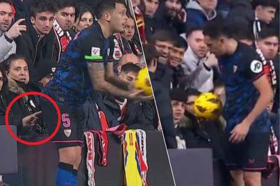 Supporter die vinger in kont van Sevilla-speler stak, riskeert fikse boete én stadionverbod: “Als dit in het vrouwenvoetbal gebeurt...”