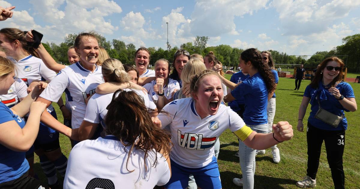 FC Eindhoven Vrouwen pakt landstitel voor de poorten van de hel; eerste grote succes voor