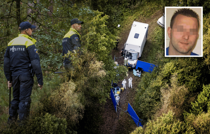 Het OM verdenkt Michael P. (inzet) van moord en verkrachting