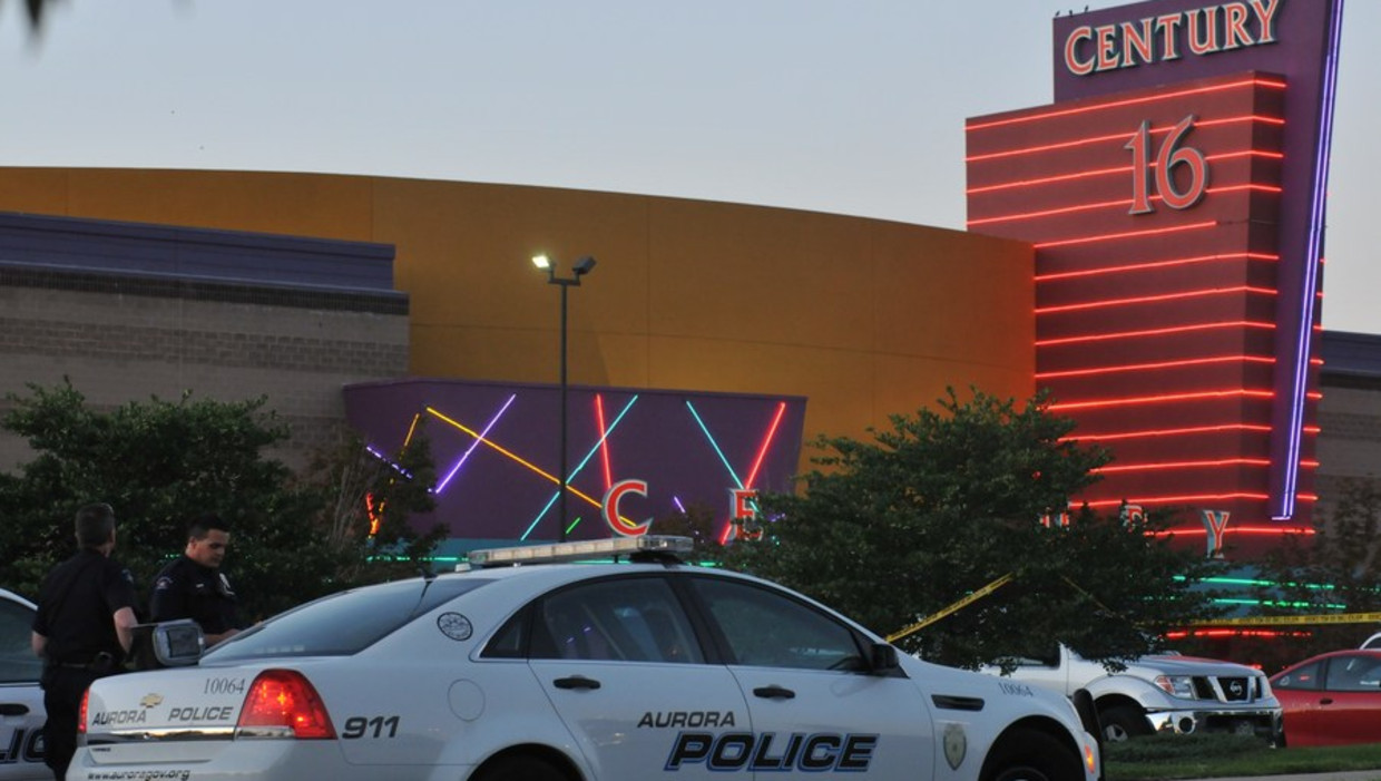 De bioscoop in Aurora. Beeld AFP