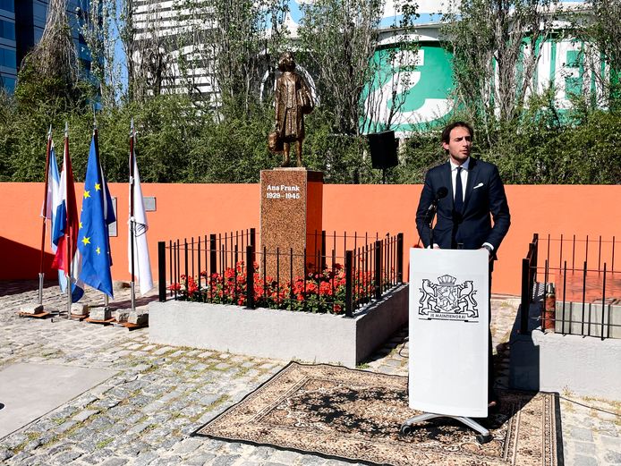 Minister Hoekstra vandaag in Buenos Aires, Argentinië.