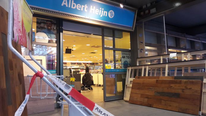 Verbouwing filiaal Albert Heijn to go Bossche stationspasserelle