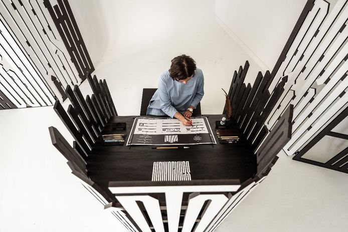 Via het reizende Scriptorium worden de komende maanden de handschriften van duizend mensen verzameld.
