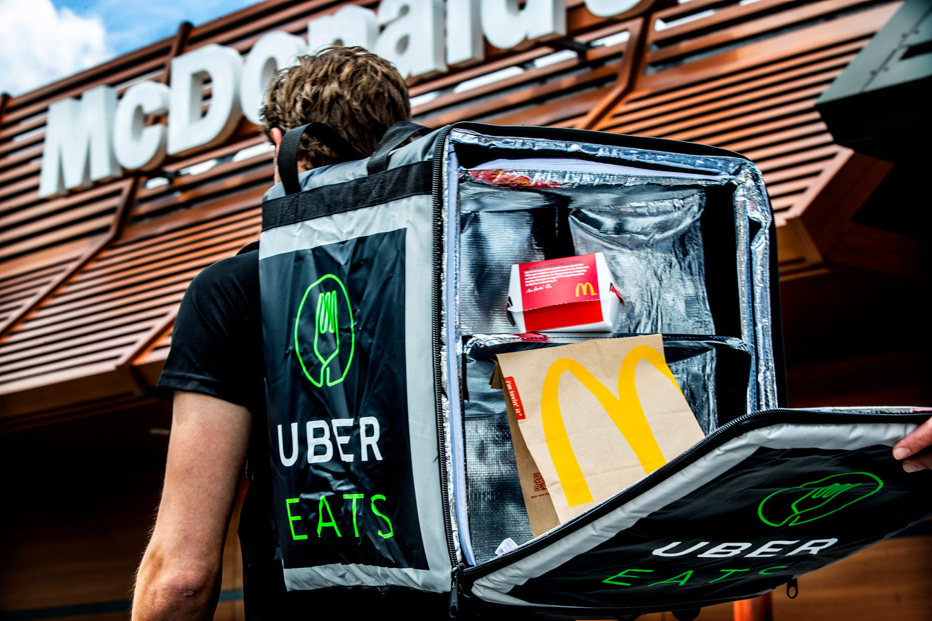 Uber eats tas online bestellen