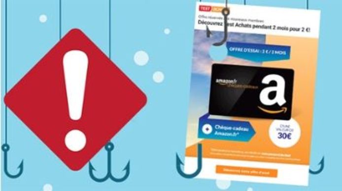 Consumentenorganisatie Test Aankoop is het slachtoffer geworden van phishing.