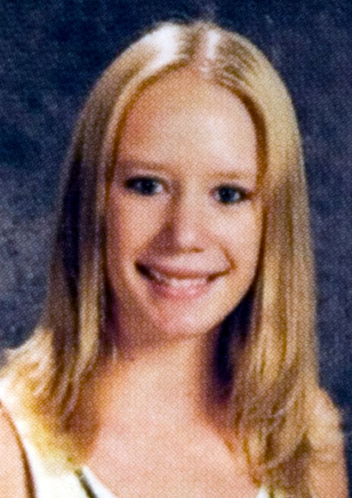Emily Keyes, het dodelijke slachtoffer van de gijzeling in 2006 in de Platte Canyon middelbare school in Bailey in Colorado.