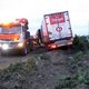 Vrachtwagen verspert E34 naar Nederland