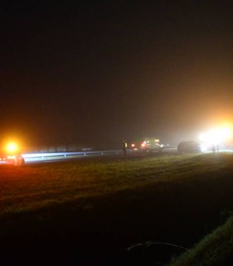 File op A58 na botsing bij Kruiningen, verkeershinder in Zeeuws-Vlaanderen