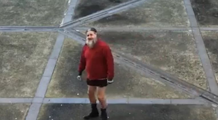 Marc Dutroux in de gevangenis van Nijvel. Beeld Sudpresse