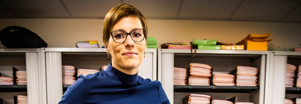 'Zoveel mensen zijn de pedalen kwijt. Als ik 1 miljoen euro win met de lotto, geef ik het aan de hulpverlening: dan zou ik veel minder werk hebben.’ Beeld Saskia Vanderstichele