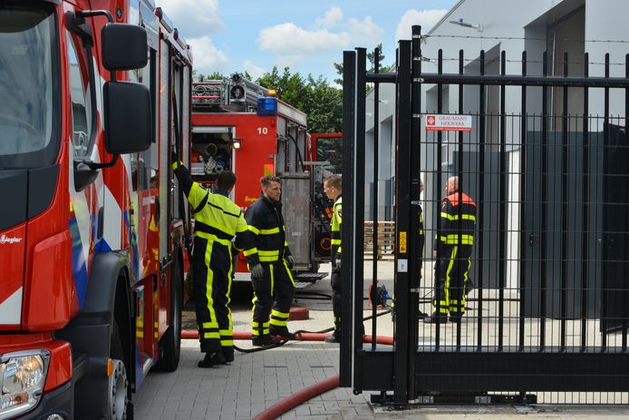 Persoon gewond bij brand in Breda.