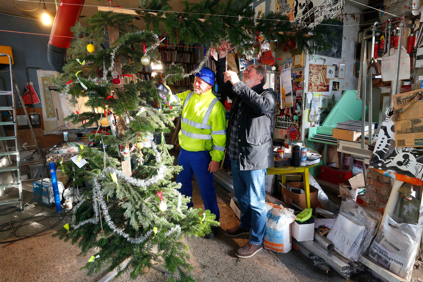 De kerstboom van John Körmeling en Rob Schoonen